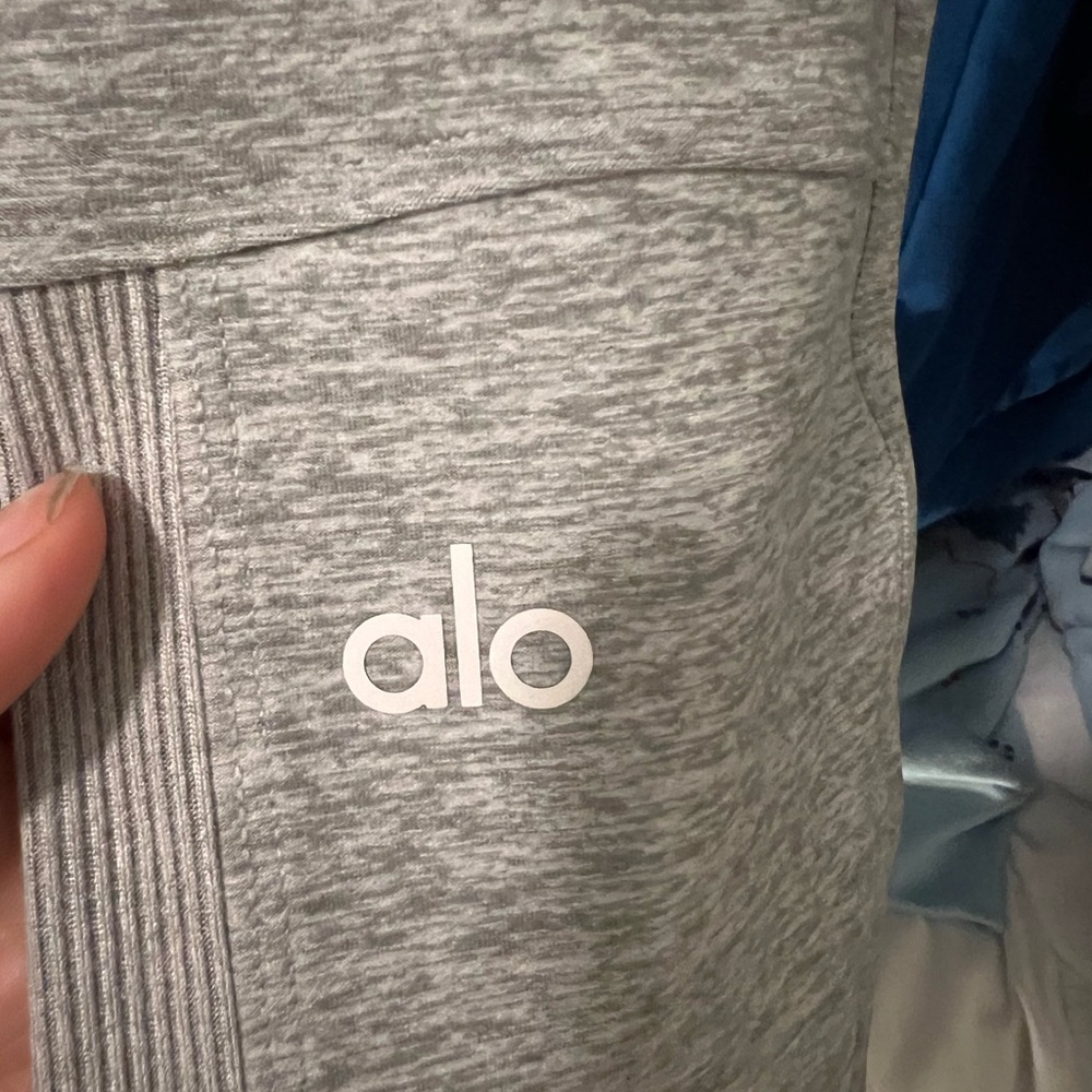 ALO gray leggings size small